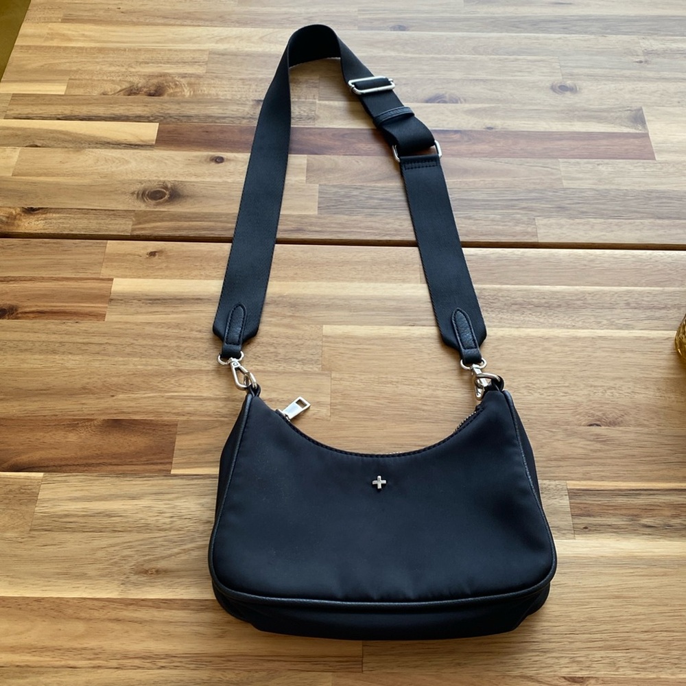 PETA + JAIN Black Shoulder Bag